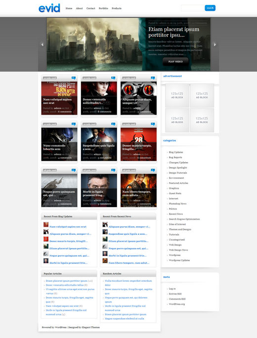 evid-wordpress-premium-theme